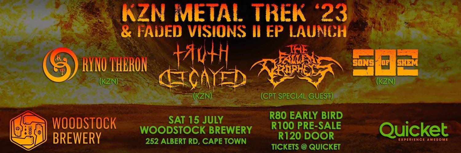 Metal Trek '23 & Faded Visions II EP LaunchGiggity, Cape Town