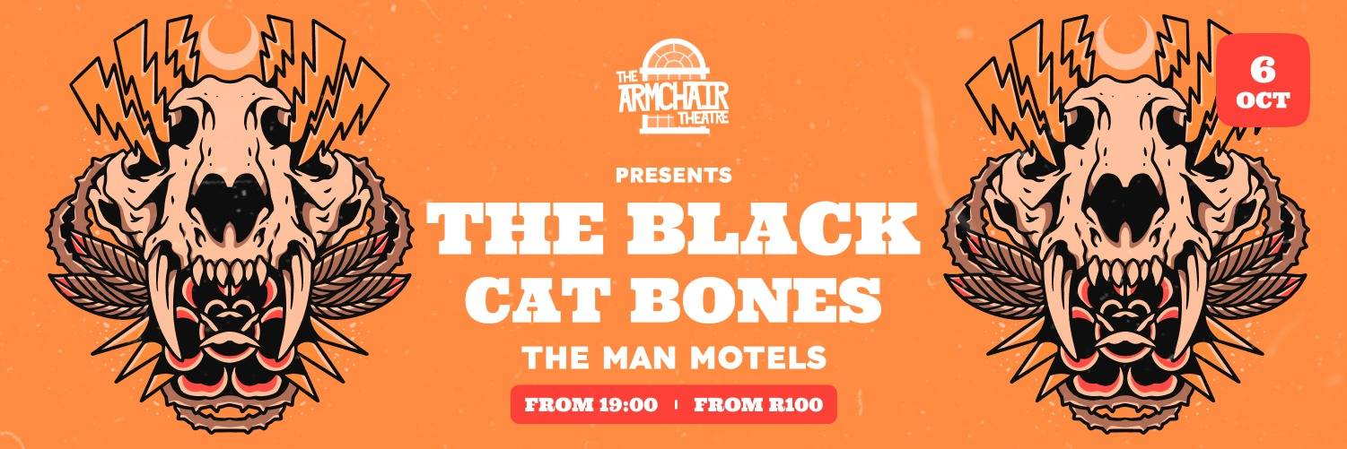 The Black Cat Bones and The Man Motels - Live at Armchair TheatreGiggity, Cape Town