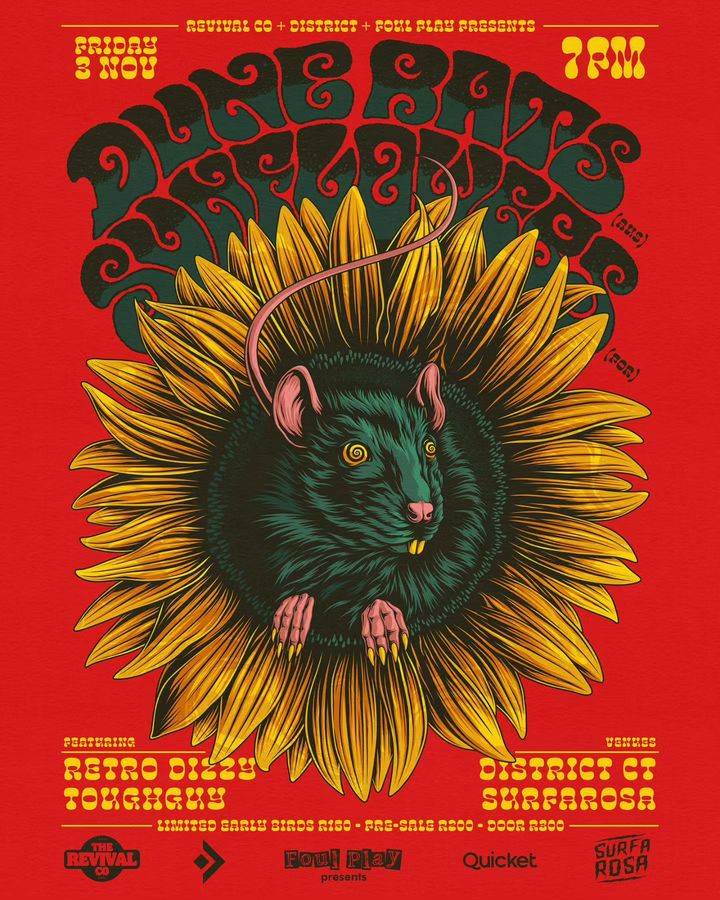 Dune Rats | Sun Flowers | Retro Dizzy | Toughguy | Live at DistrictGiggity, Cape Town