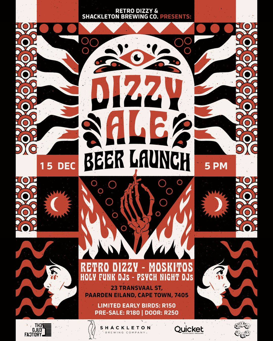 Dizzy Ale Beer LaunchGiggity, Cape Town