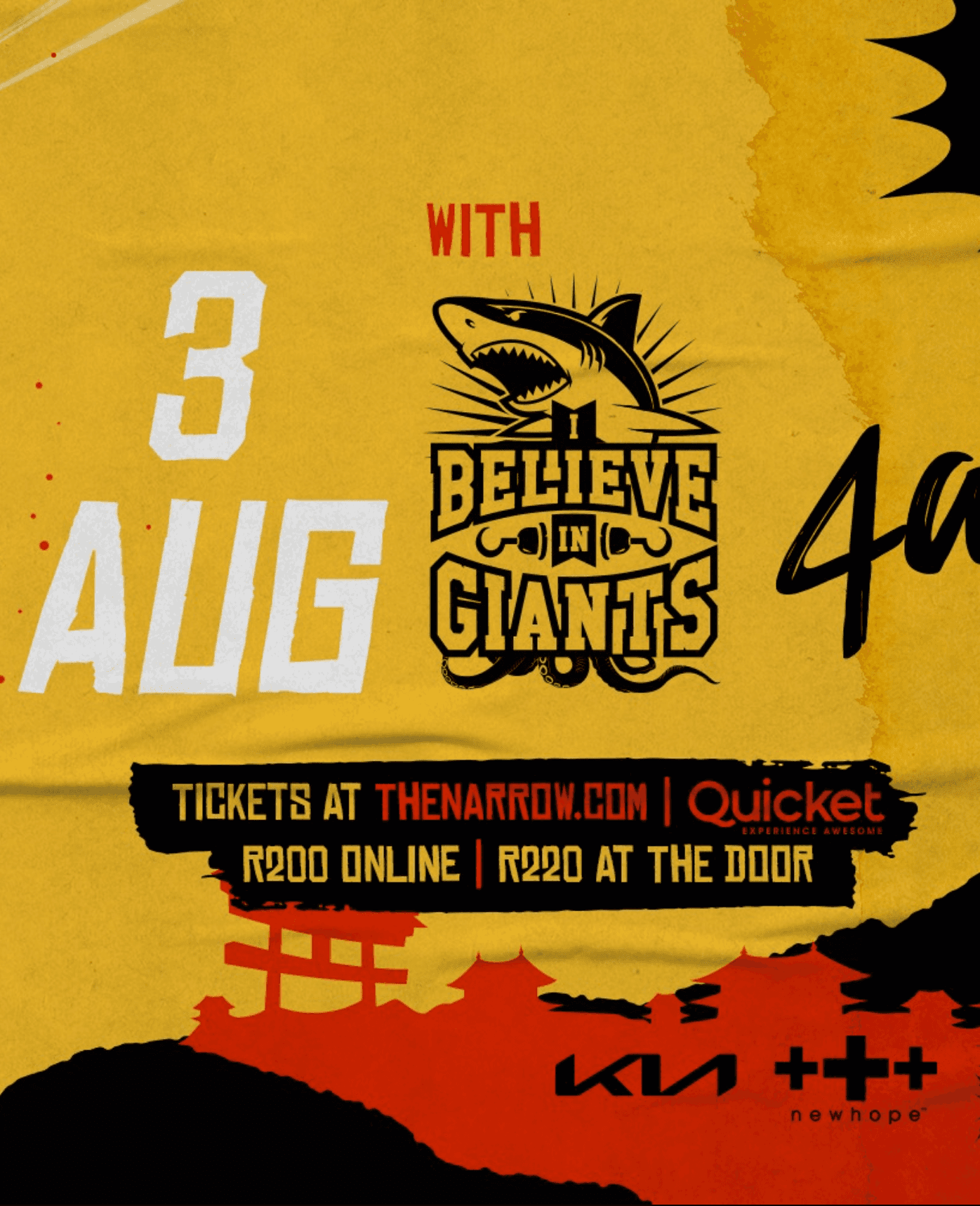 The Narrow at Railways Cafe with I Believe in Giants & 4amGiggity, Cape Town