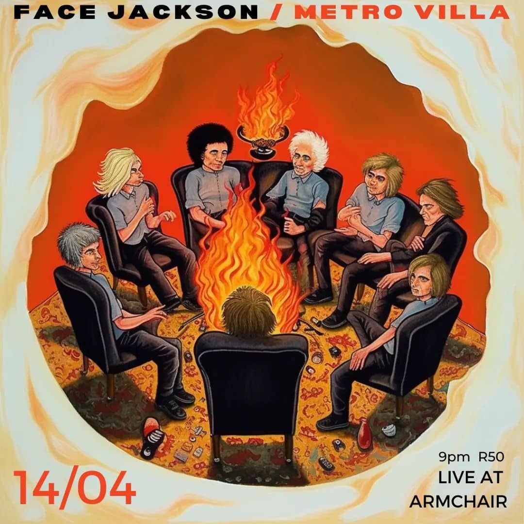 Face Jackson & Metro Villas Live at ArmchairGiggity, Cape Town