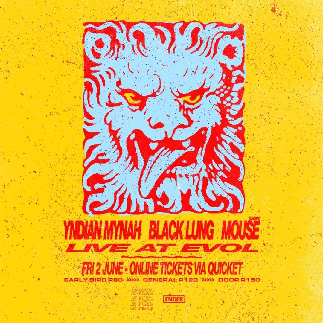 Yndian Mynah & Black Lung & Mouse - Live at EvolGiggity, Cape Town