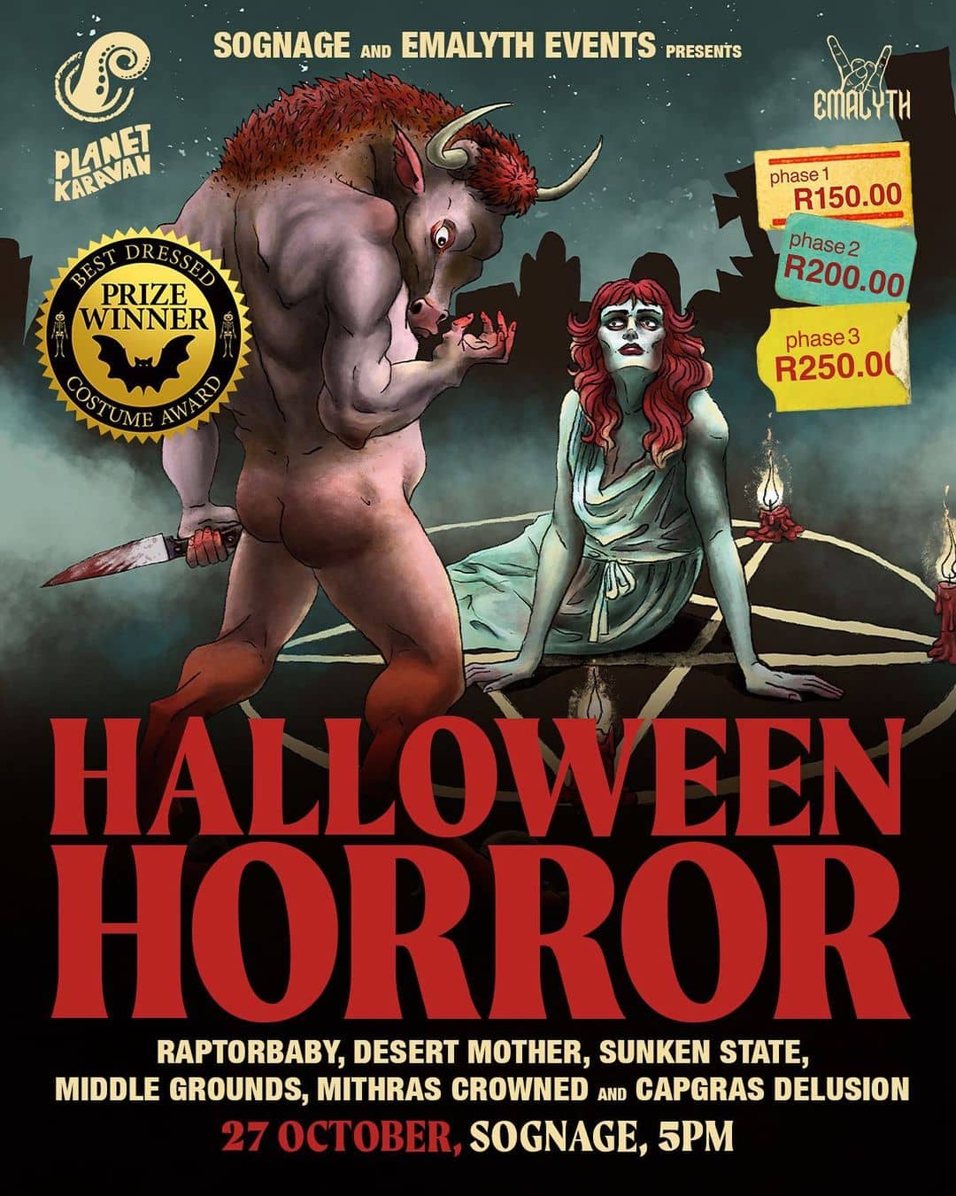 Halloween Horror at SognageGiggity, Cape Town