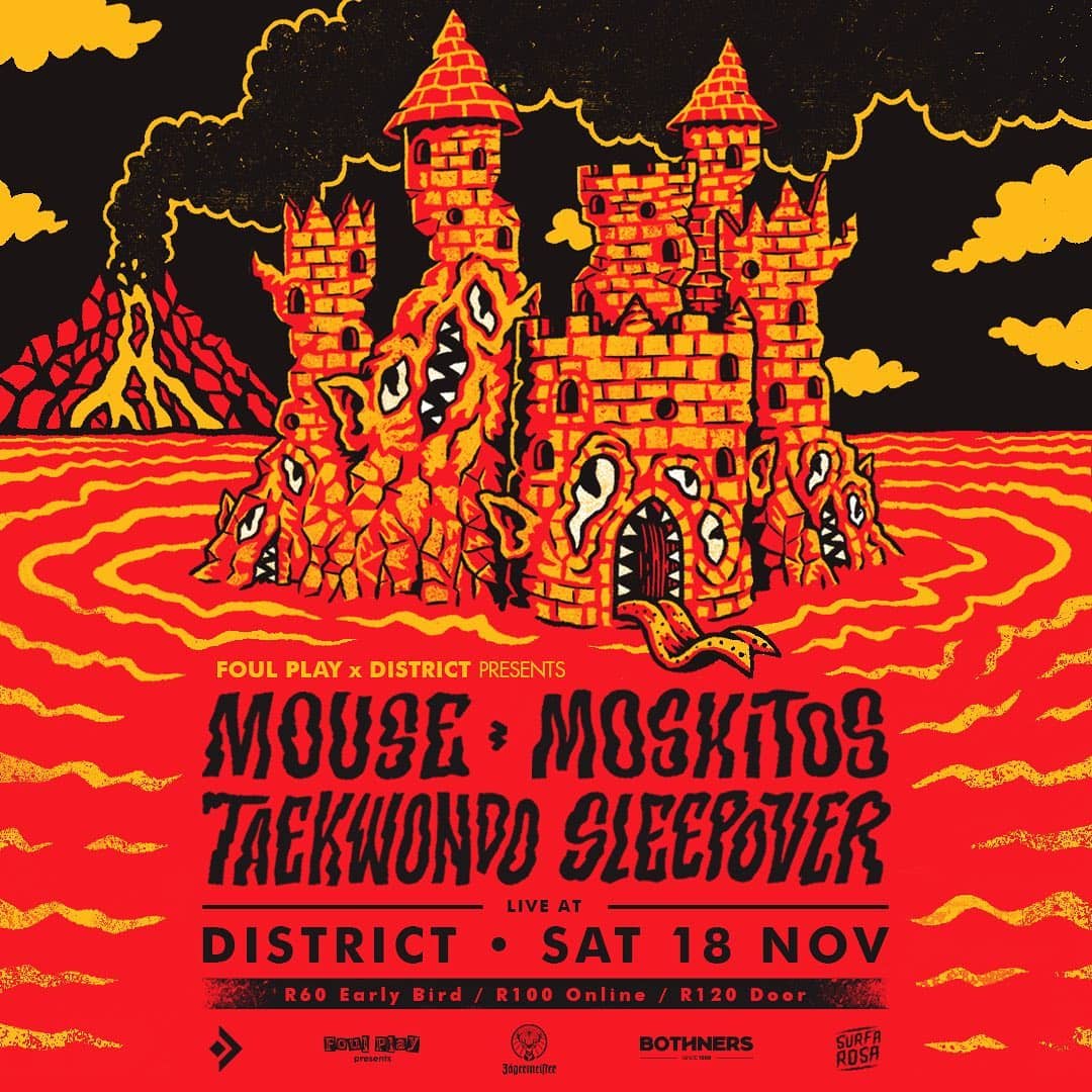 Foul Play x District Presents Mouse, Moskitos, Taekwondo SleepoverGiggity, Cape Town
