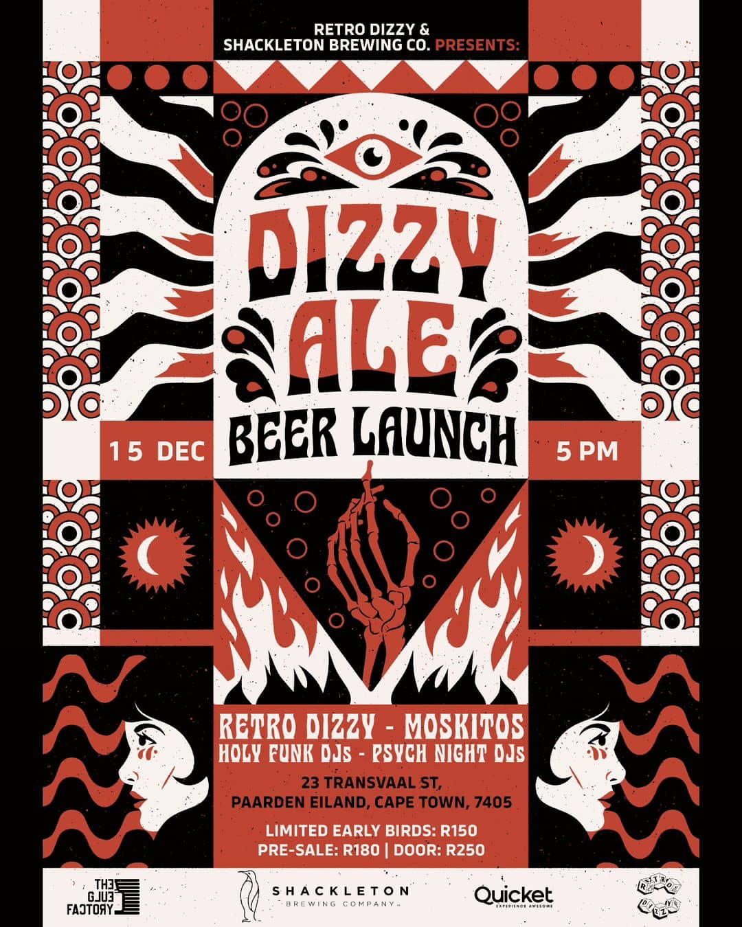 Dizzy Ale Beer LaunchGiggity, Cape Town