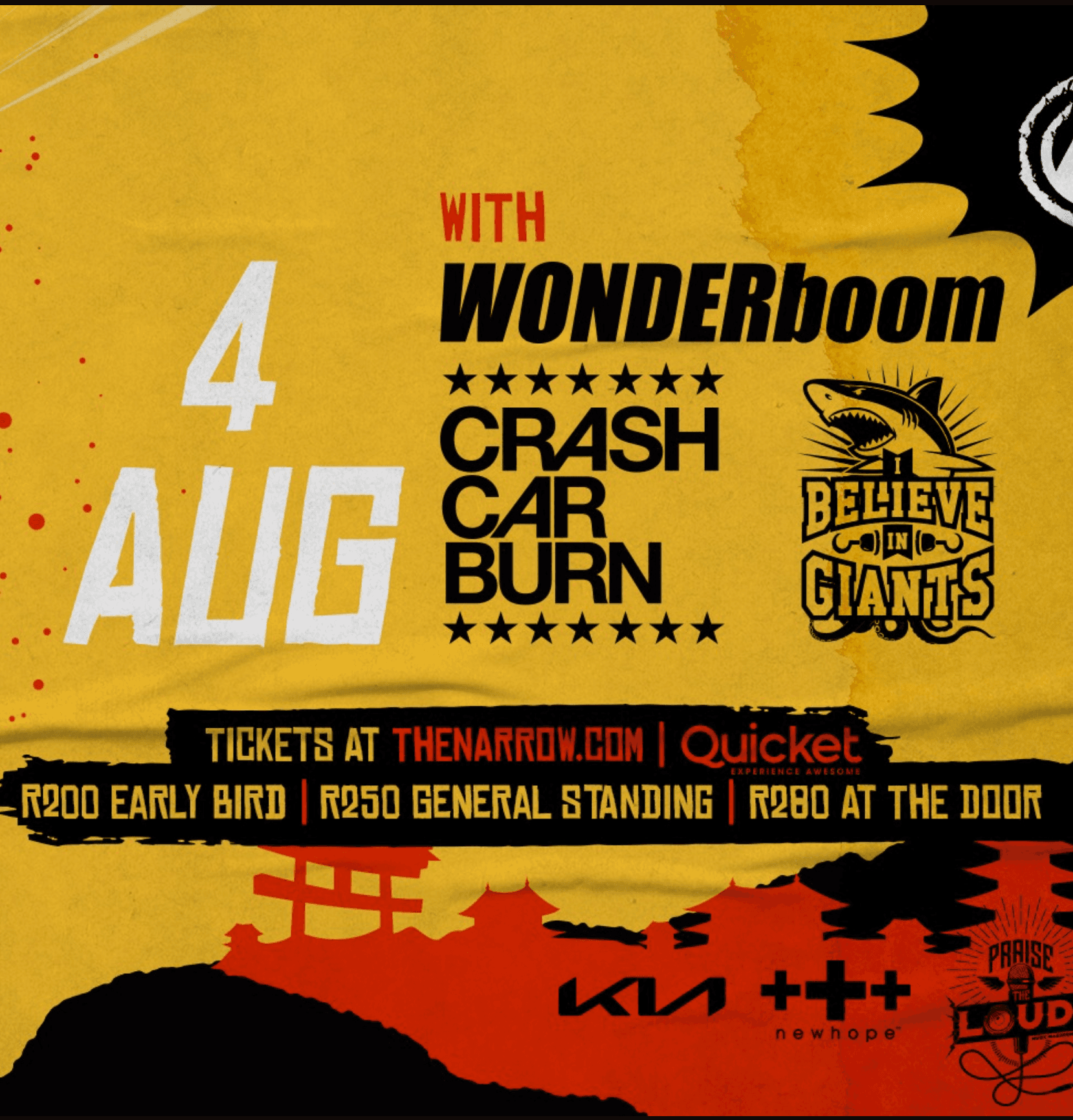 The Narrow - Riff or Fury 2 with Wonderboom, Crash Car Burn, I Believe GiantsGiggity, Cape Town